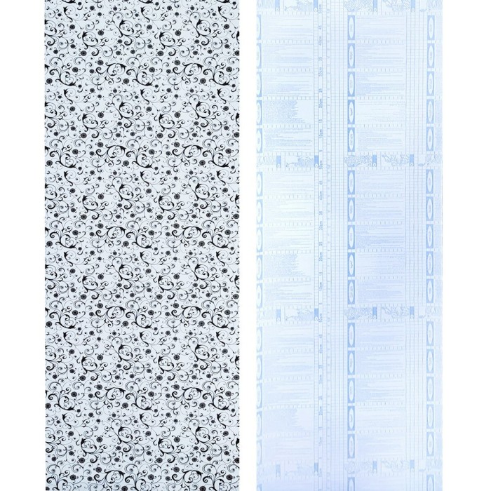 Самоклеюча плівка 0,45х10м х 0,07мм Білі вензелі (10175) SW-00000828