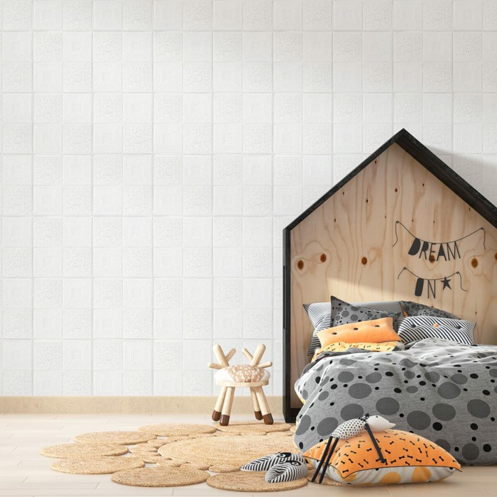 Самоклеюча 3D панель у рулоні 700х19600х2мм Фігури (R114-3-20) SW-00000872