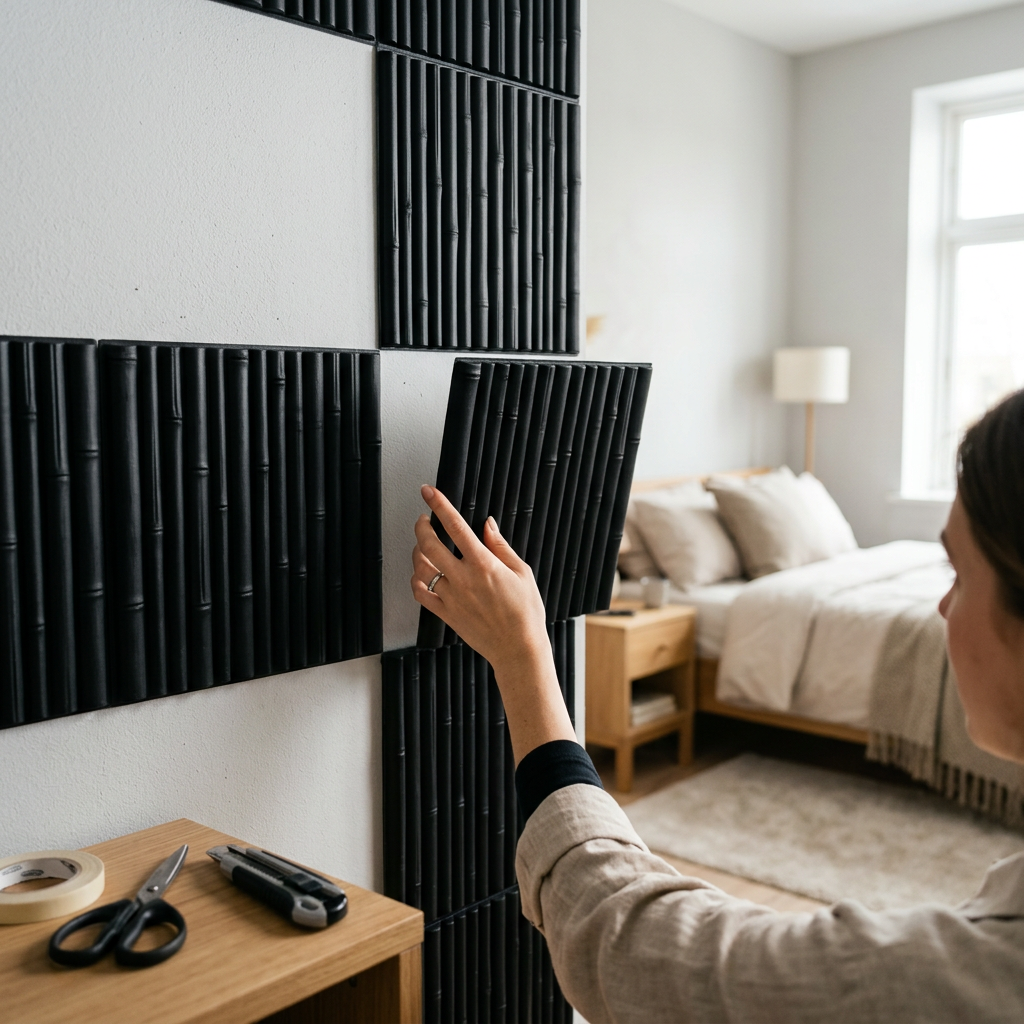 Самоклеюча декоративна 3D панель 