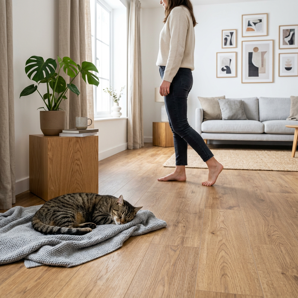 УЦІНКА! Самоклеюча вінілова плитка 600х3000х2мм: Легке оновлення підлоги без зусиль