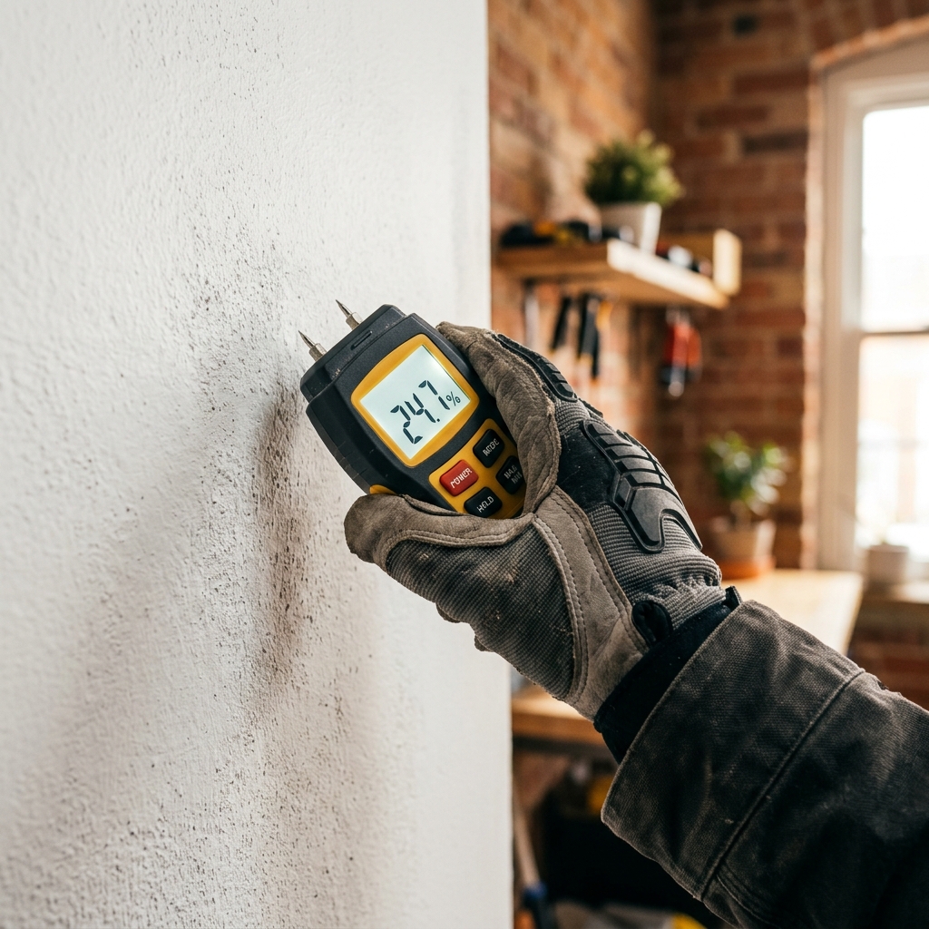 Вологомір для визначення сухості стін перед ремонтом