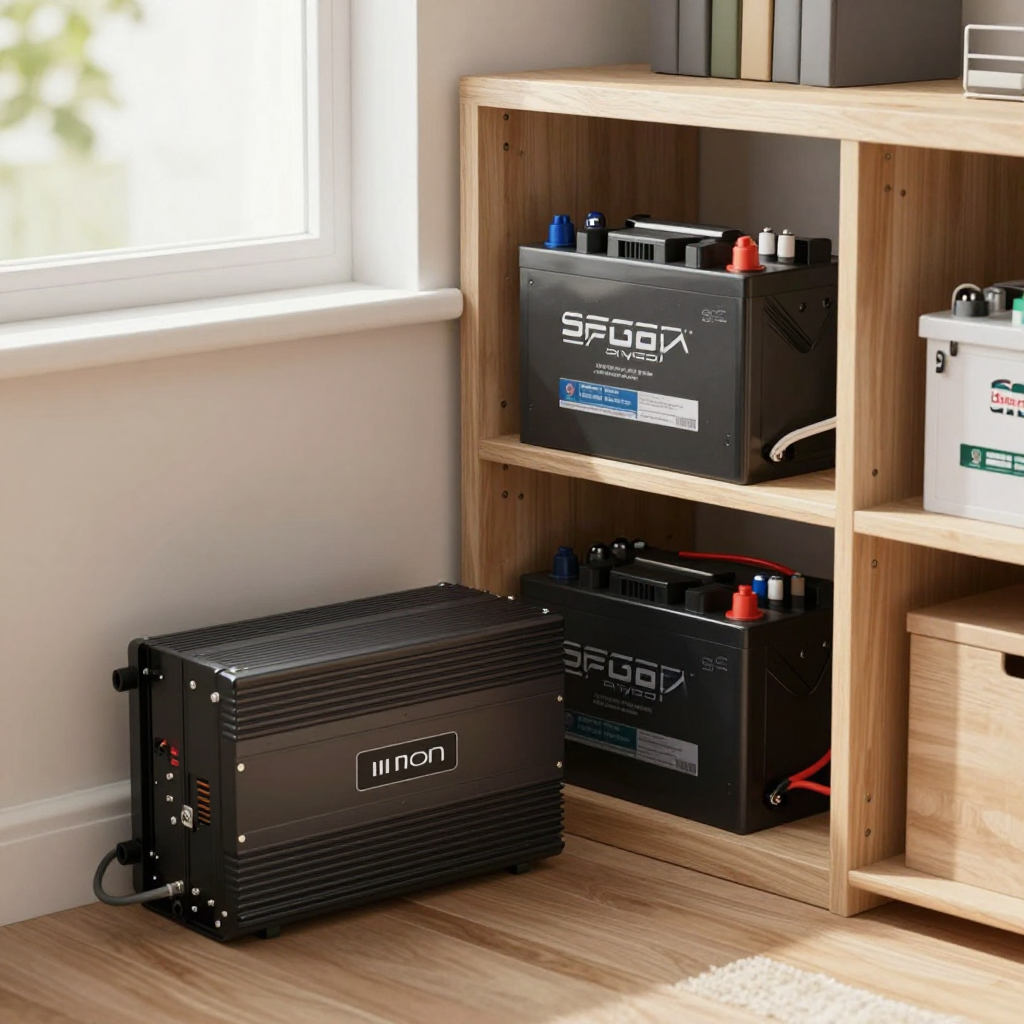 Комплект 5 кВт + 10.2 кВт*г інвертор Anenji з WiFi + акумулятори Datouboss: автономність для вашого дому