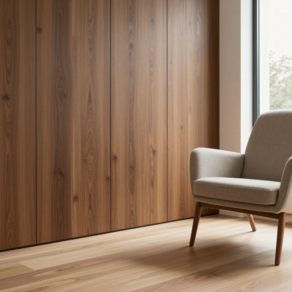 Рейка декоративна WPC стінова 3000х160х23мм Горіх: стиль та міцність для ваших стін