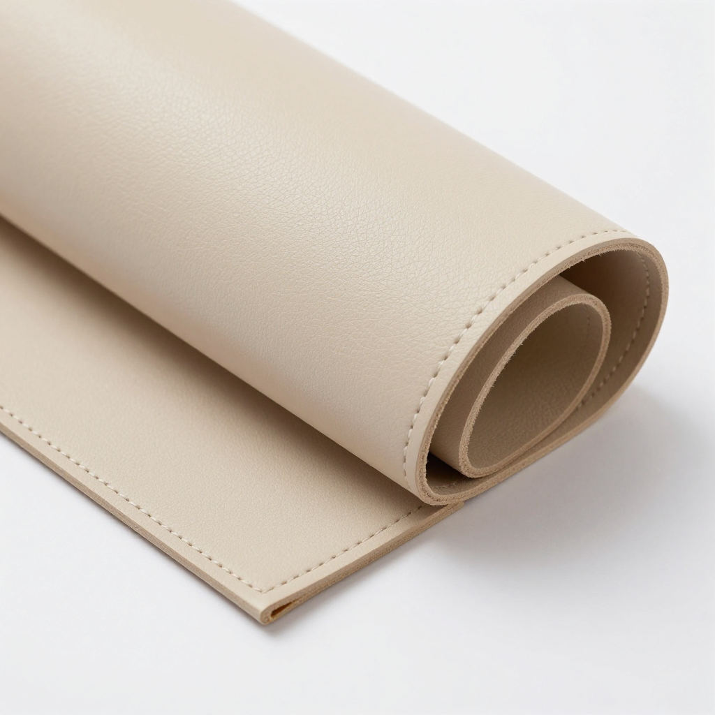 Самоклеюча екошкіра у рулоні 1.37х1м х 0.5мм Бежевий: стиль і практичність для вашого інтер'єру