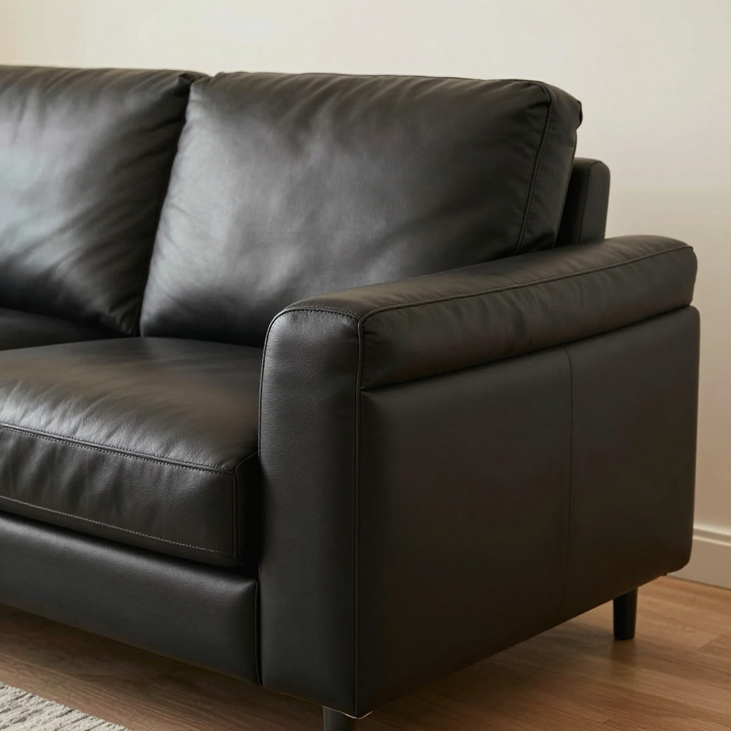 Самоклеюча екошкіра у рулоні 1.37х3м х 0.5мм чорний: стильне та практичне рішення для оновлення інтер’єру