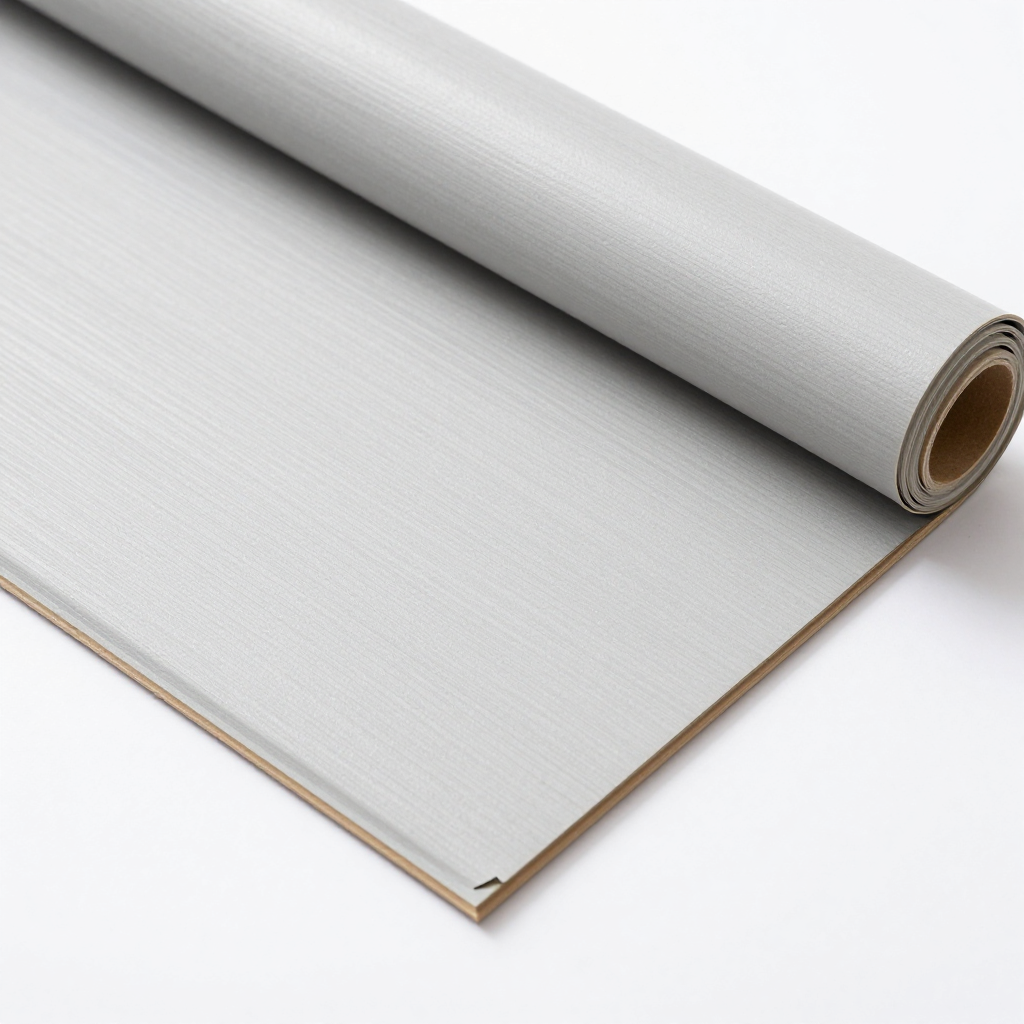 Самоклеюча вінілова плитка в рулоні 600х3000х2мм Світло-сіре полотно Мат: стильний ремонт без зайвих зусиль