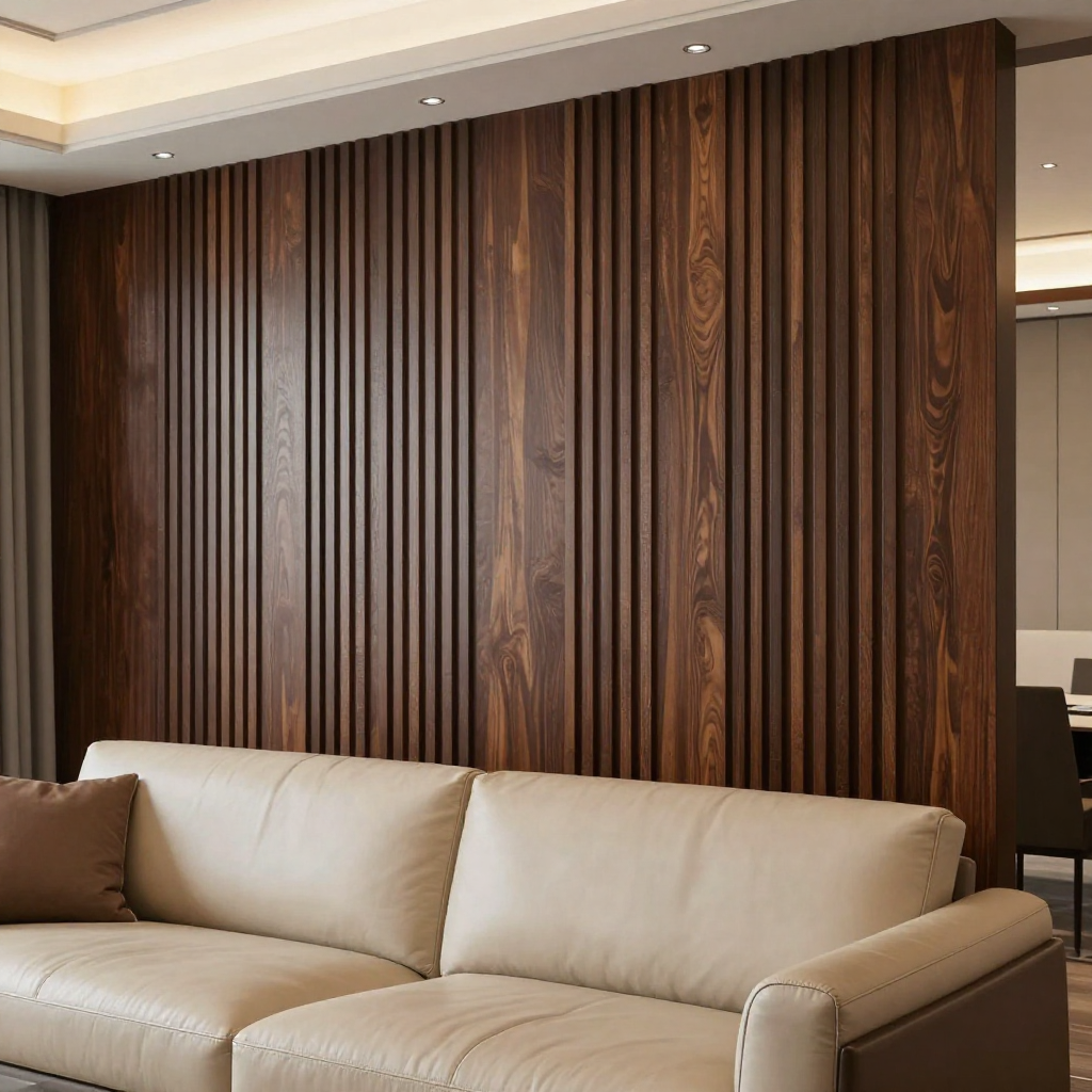 Рейка декоративна PS 2900х120х12мм Темний дуб: елегантність і стиль для вашого інтер'єру