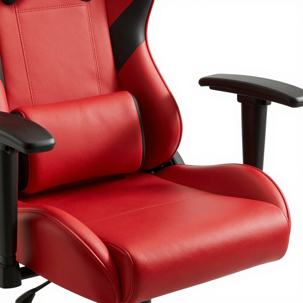 Крісло геймерське Comfort Game червоне з підставкою для ніг: ідеальний вибір для гравців