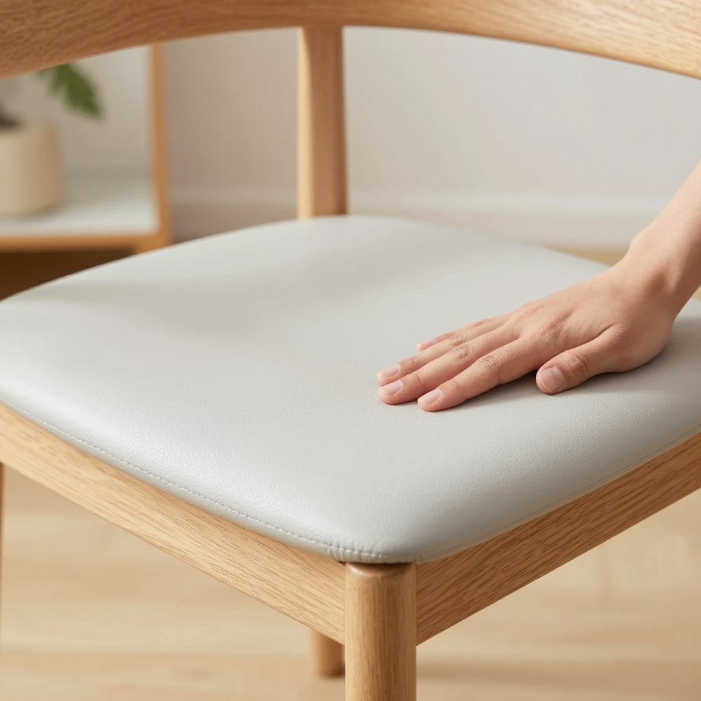 Самоклеюча екошкіра у рулоні 1.37х1м х 0.5мм Світло-сірий SW-00001373: стильний і практичний вибір для декору