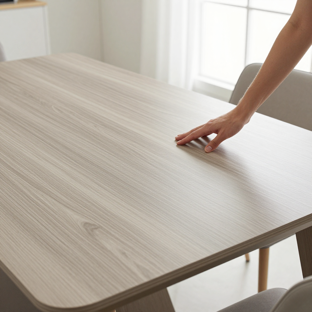 Самоклеюча плівка 0,45х10м Попільне дерево — стильний декор для ваших меблів та стін