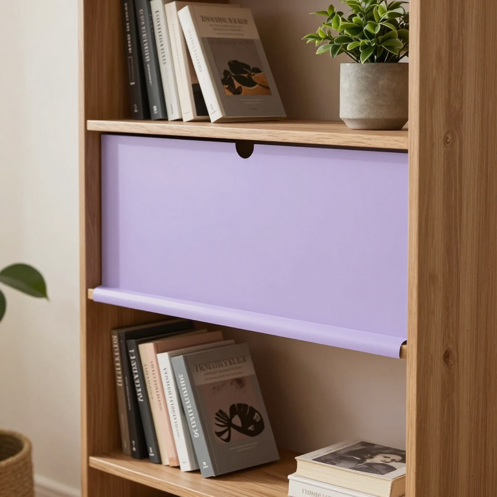 Самоклеюча плівка 0,45х10м х 0,07мм Лавандова — стильний декор для вашого дому