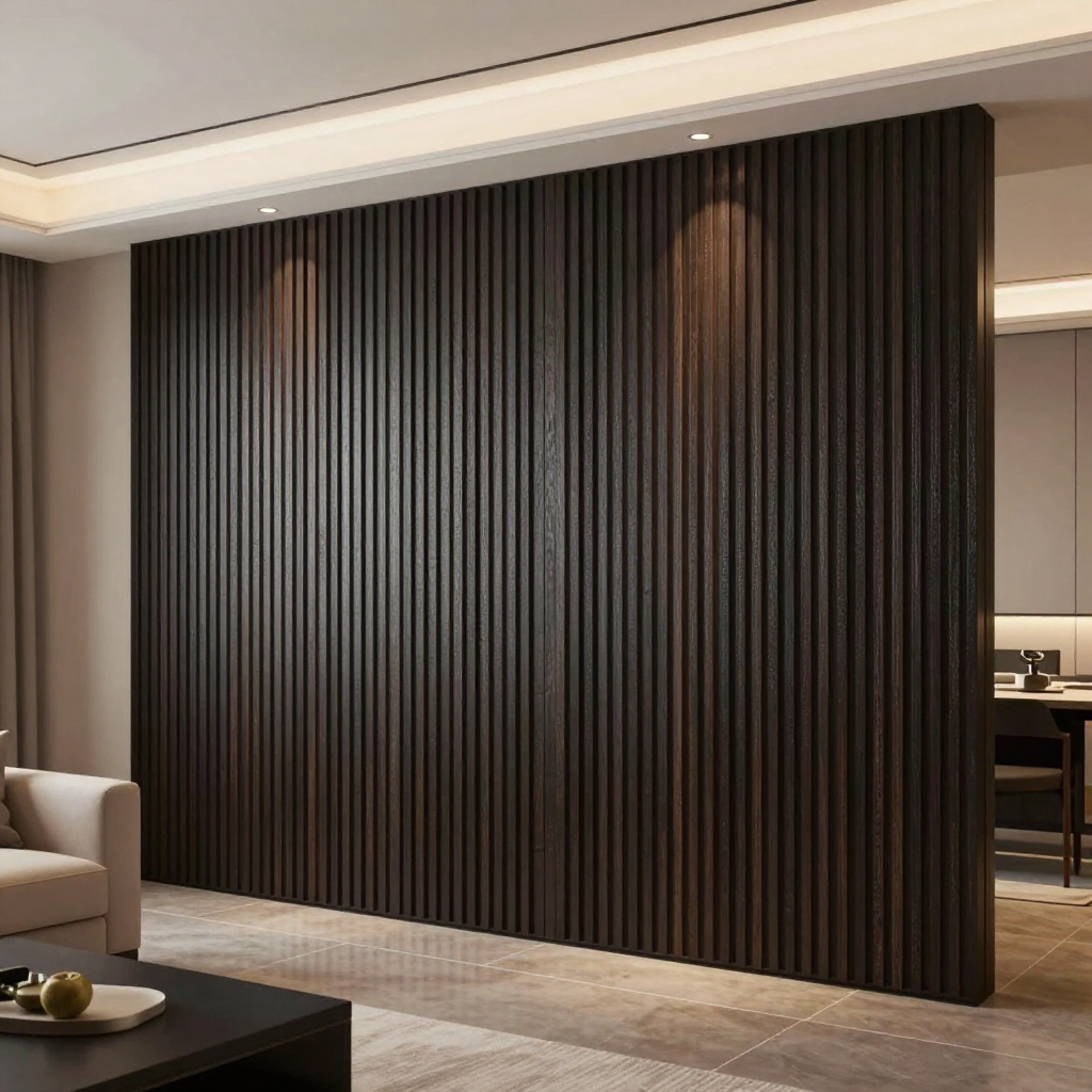 Панель-рейка 680х670х5мм Коричнево-чорний: стильний акцент для вашого інтер'єру