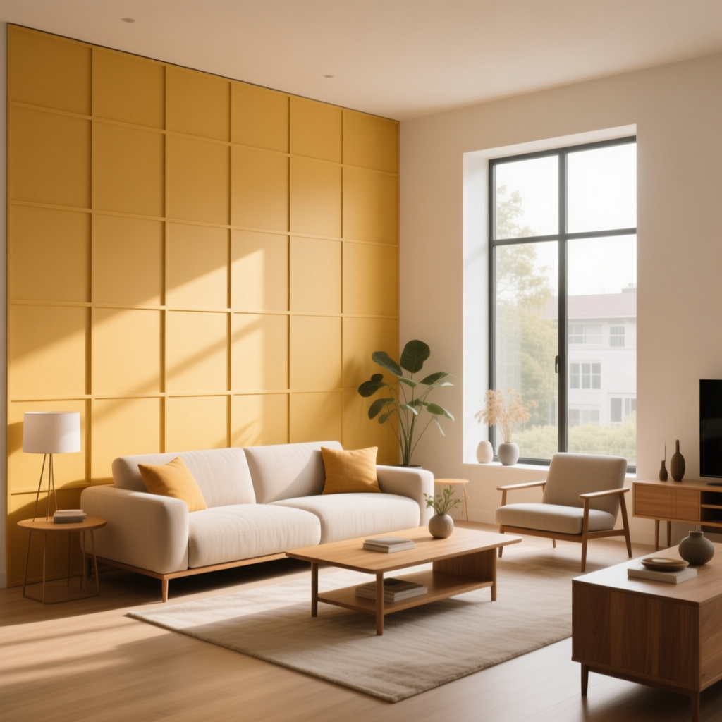 Панель-рейка в рулоні 2900х350х6мм Жовто-пісочний: стильне й зручне рішення для вашого інтер’єру