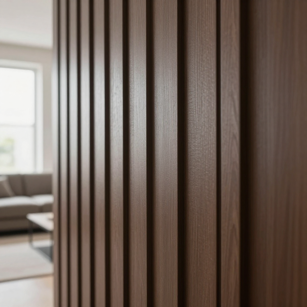 Рейка декоративна WPC стінова 3000х160х23мм Мокко — стиль і довговічність для вашого інтер'єру