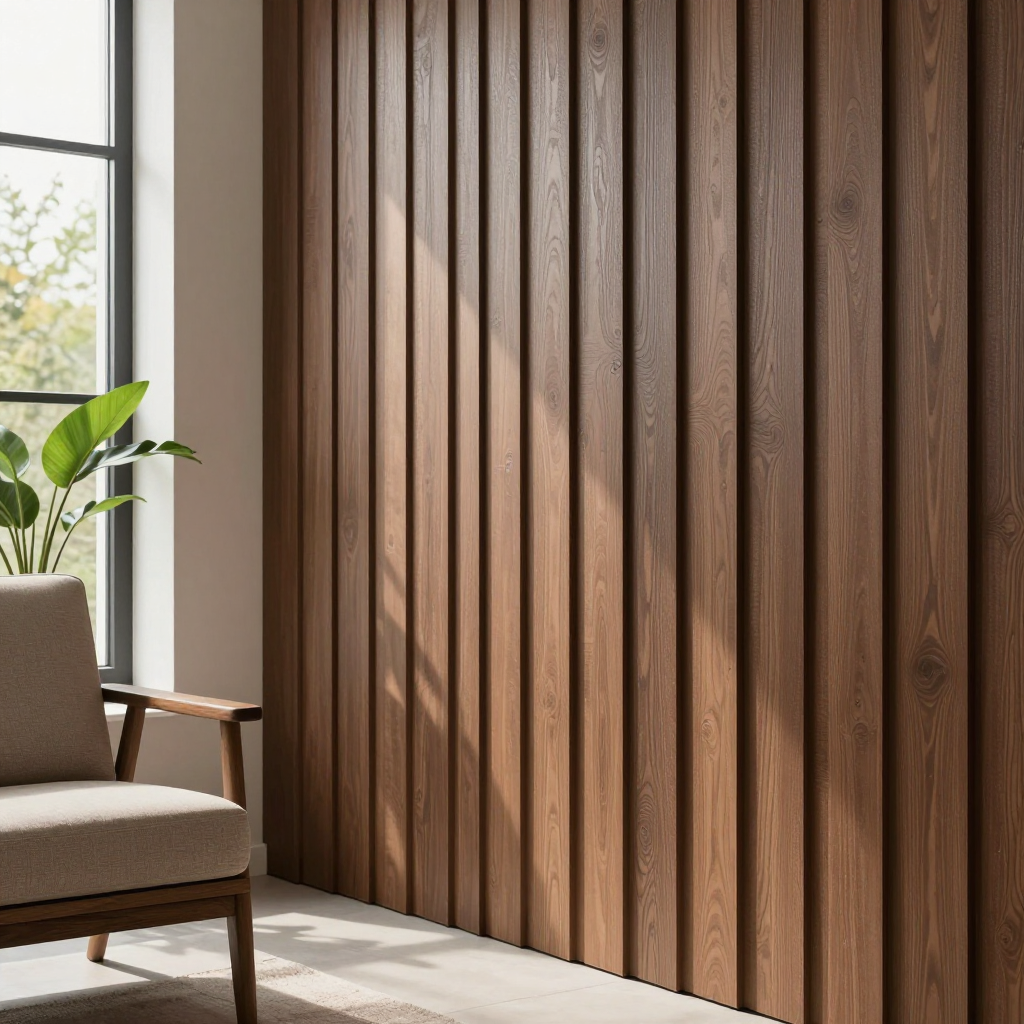 Рейка декоративна WPC стінова 3000х160х23мм Мокко — стиль і довговічність для вашого інтер'єру