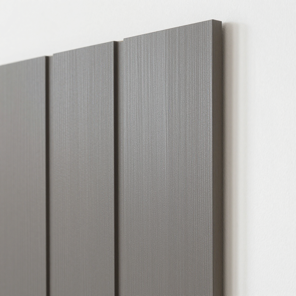 Рейка декоративна WPC стінова 3000х150х9мм Антрацит: стильний вибір для сучасного інтер’єру