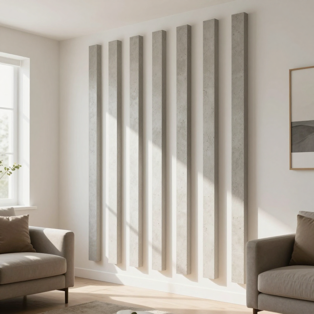 Рейка декоративна PS 2900х120х12 мм Бетон SW-00002132: стильний акцент для вашого інтер’єру