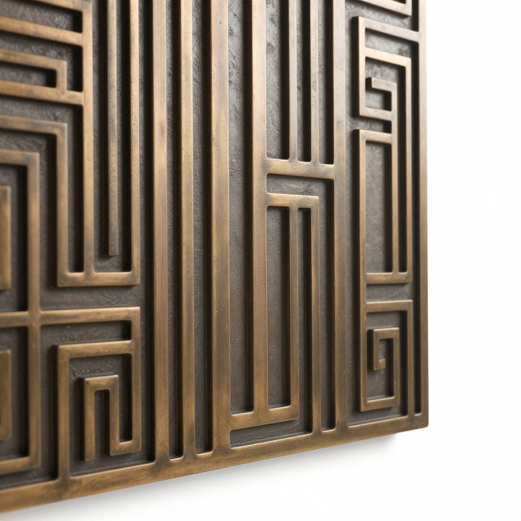 Панель 3D Bronze 700*700*4mm (D): стильний декор для стильного інтер’єру