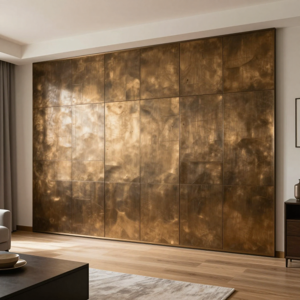 Панель 3D Bronze 700*700*4mm (D): стильний декор для стильного інтер’єру