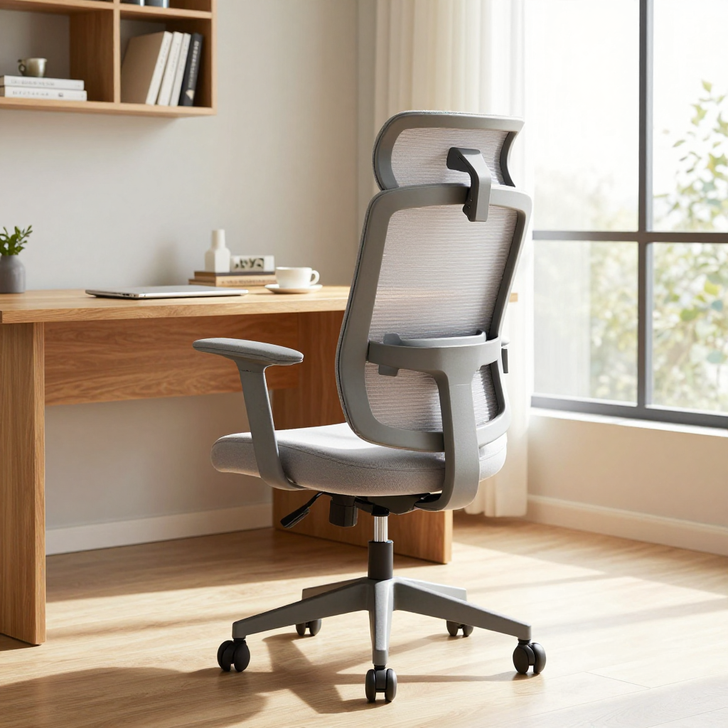 Офісне крісло BOSS KO22 Premium: комфортний масаж і підставка для ніг