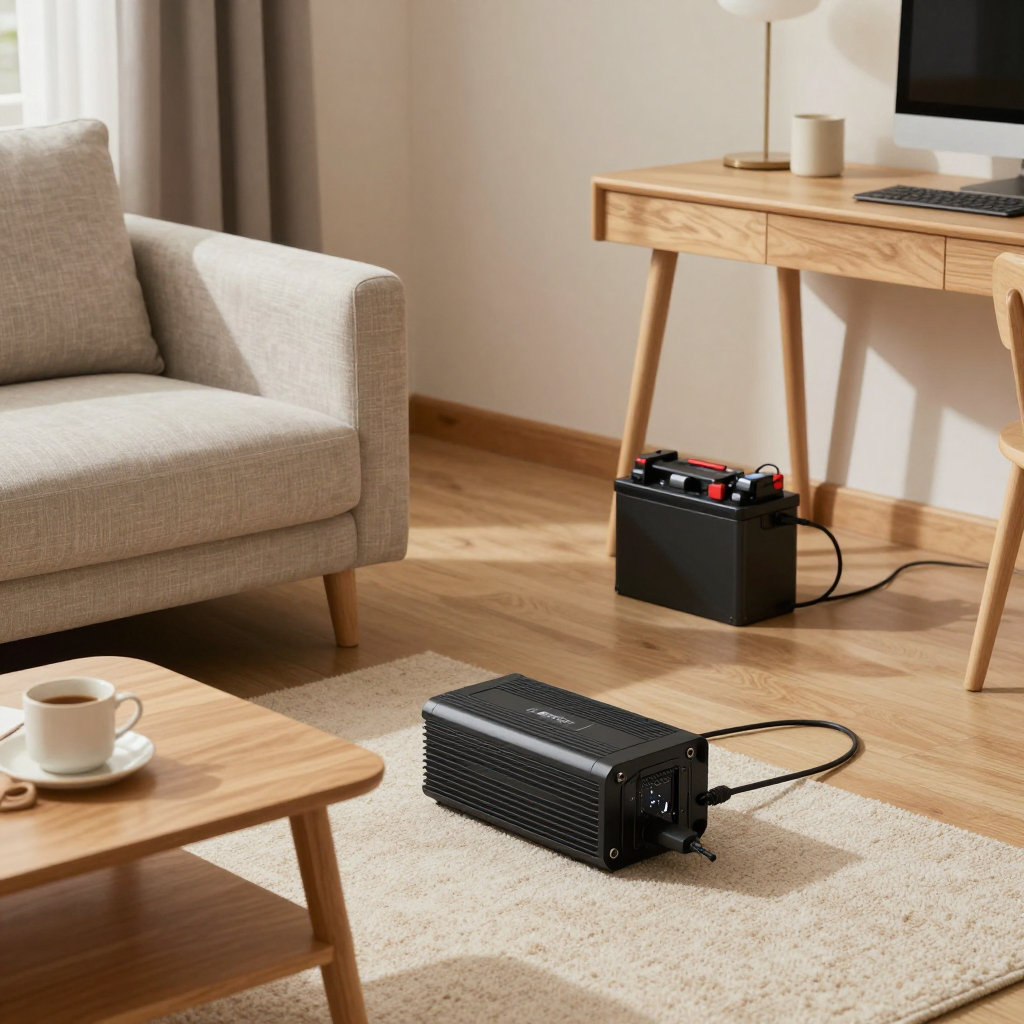 Комплект резервного живлення 5 кВт з інвертором Anenji та акумулятором Datouboss — енергетична автономія для вашого будинку