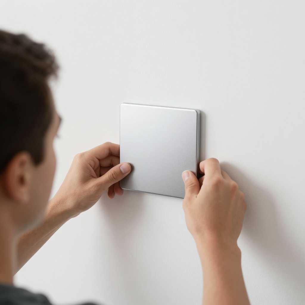 Самоклеюча 3D панель 700х700х5мм Срібні стрічки — елегантний акцент для вашого інтер’єру