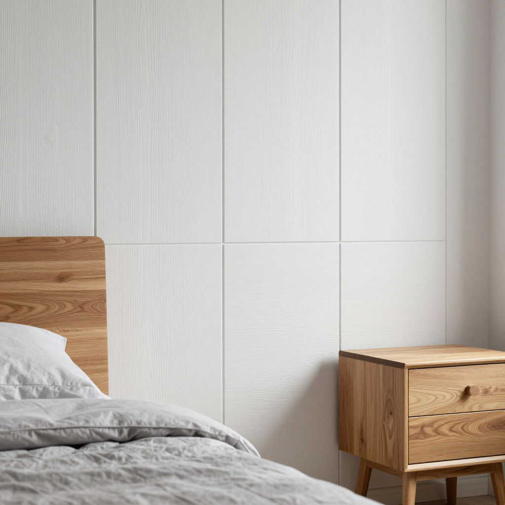 Покриття вінілове самоклеюче 3D рейки 600х600х2,8мм: скандинавський стиль у вашому інтер’єрі