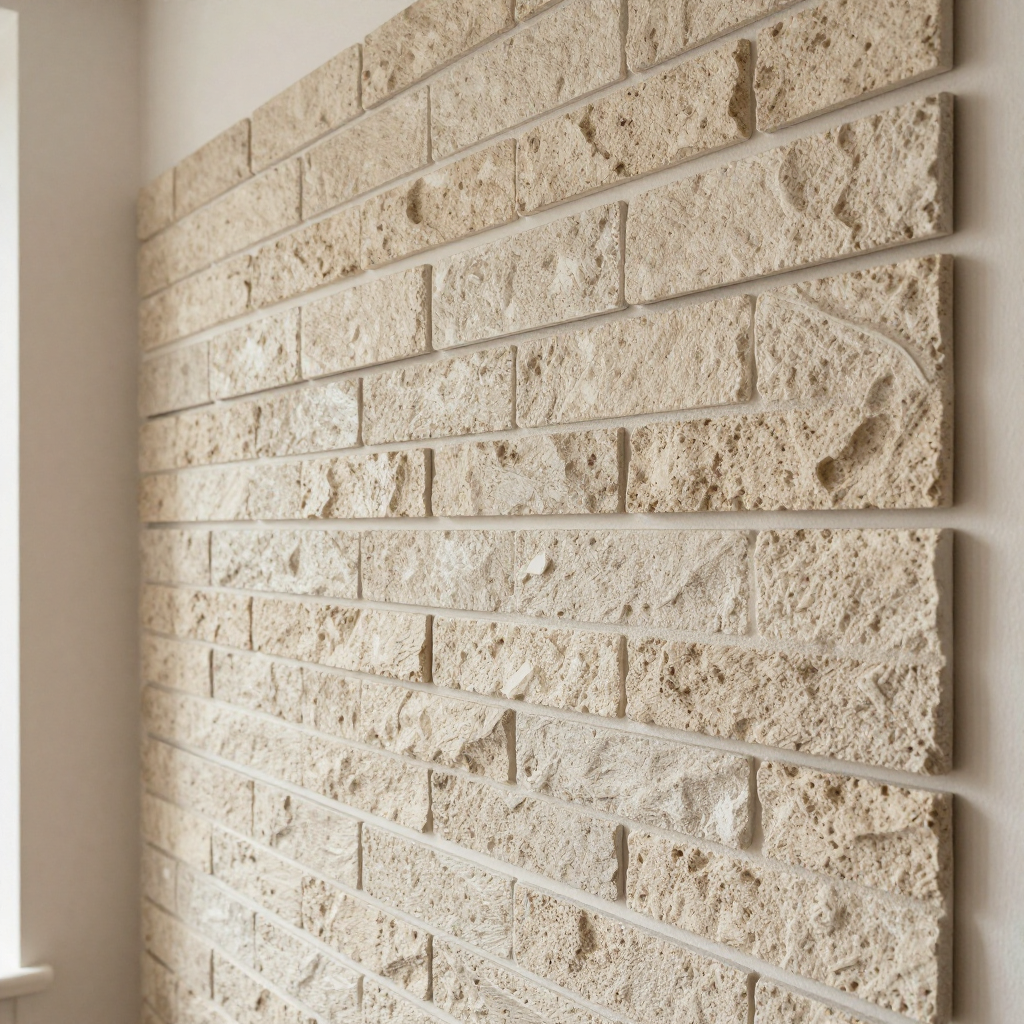 Самоклеюча 3D панель пісковик катеринославська цегла — швидкий та стильний декор для вашого інтер’єру