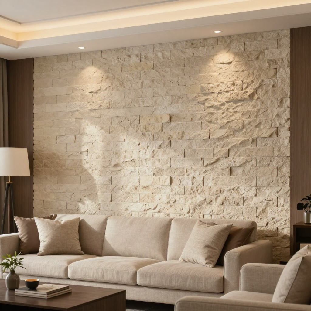 Самоклеюча 3D панель пісковик катеринославська цегла — швидкий та стильний декор для вашого інтер’єру