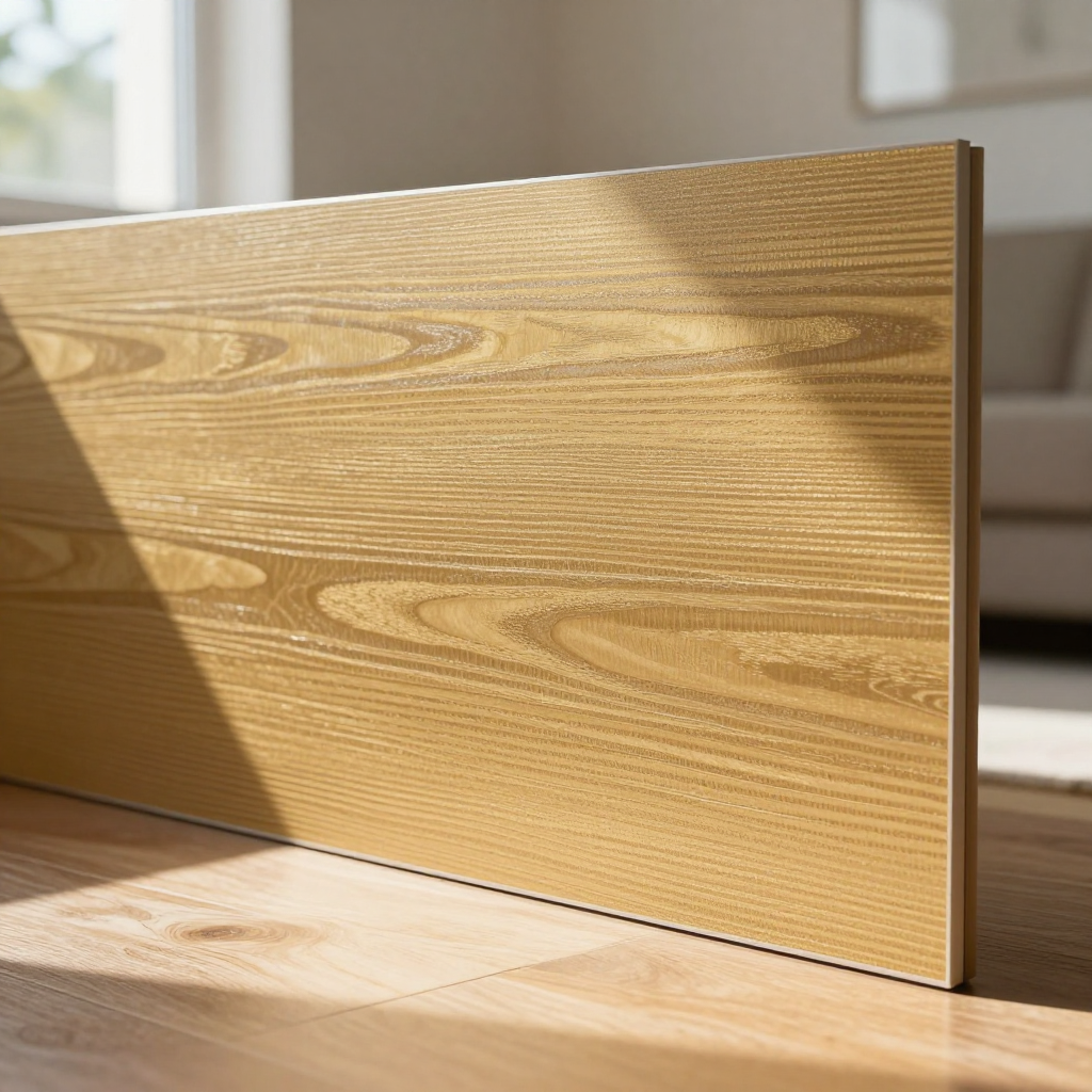 Самоклеюча декоративна 3D панель 700х700х6мм Золоте дерево: стиль і простота монтажу