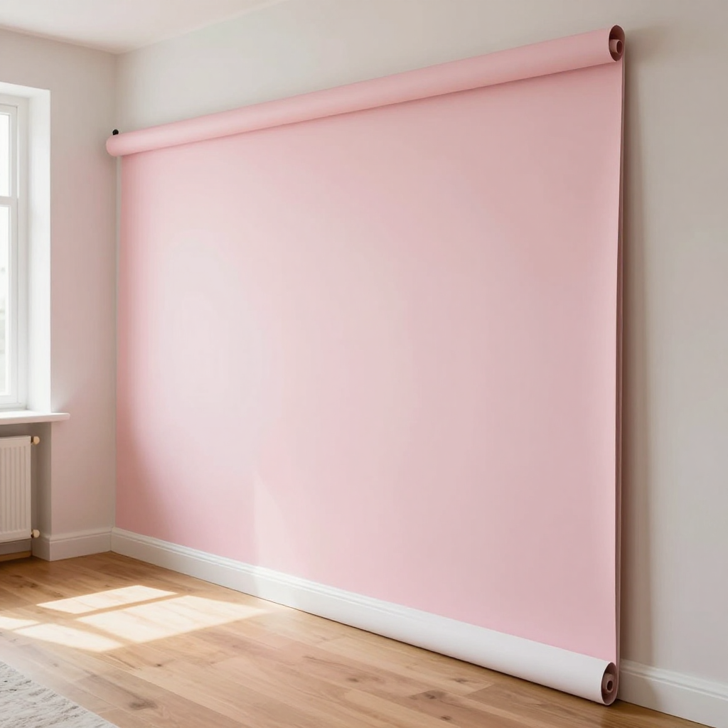 Панель стінова в рулоні 3D Пудра: стильне рішення для оновлення інтер’єру