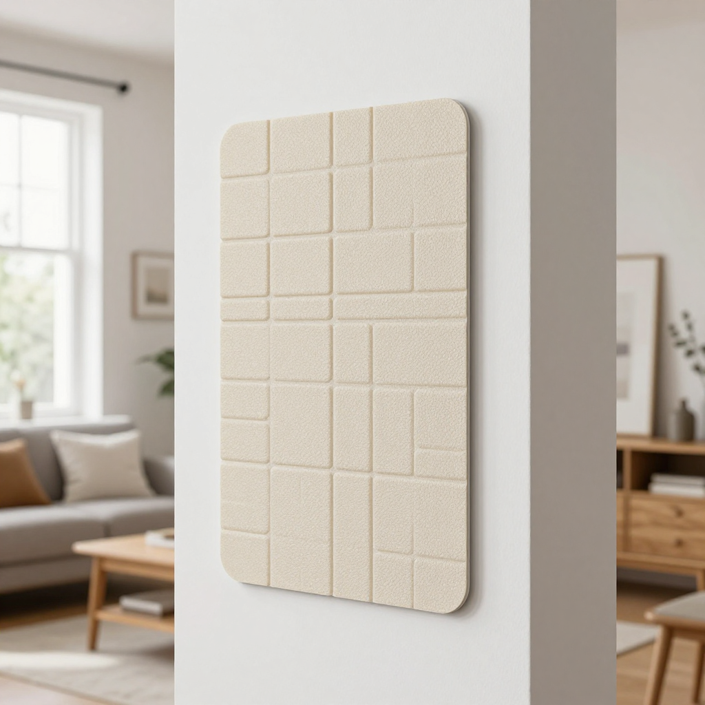 3D панель самоклеюча жовто-пісочний: практичне рішення для стильного інтер’єру