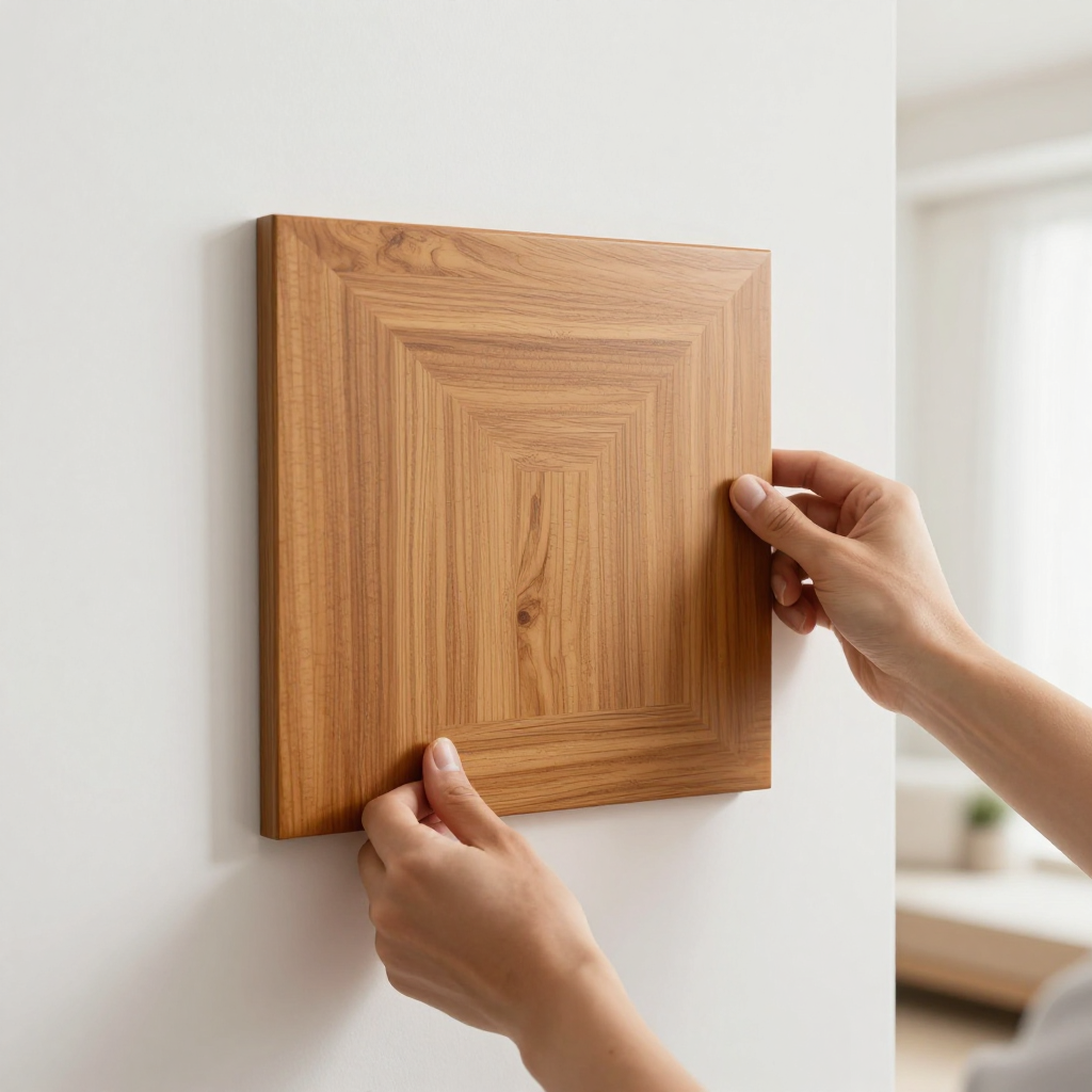 Покриття вінілове самоклеюче 3D рейки Теплий бурштин — стильний акцент для вашого інтер’єру