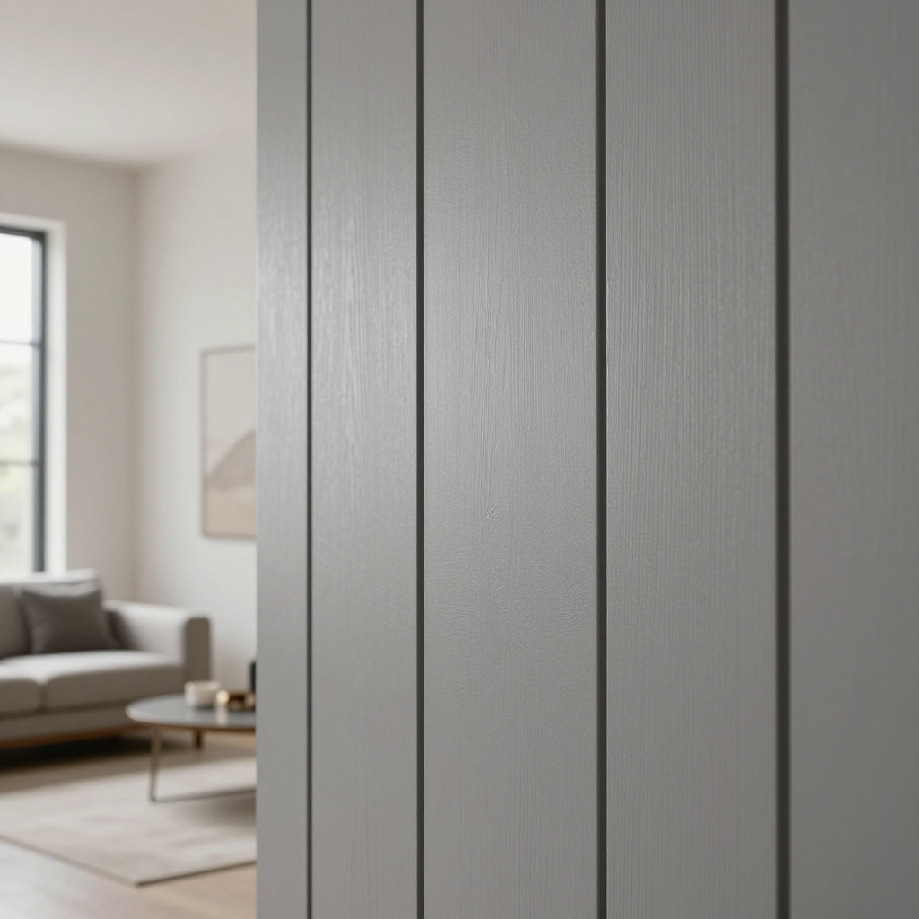 Рейка декоративна WPC стінова сірого кольору: стильне рішення для сучасного інтер'єру