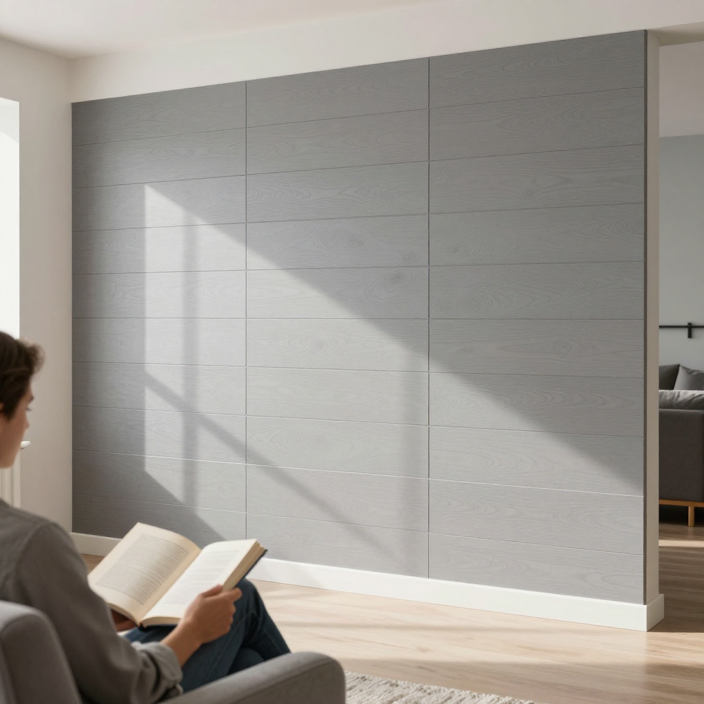 Рейка декоративна WPC стінова сірого кольору: стильне рішення для сучасного інтер'єру