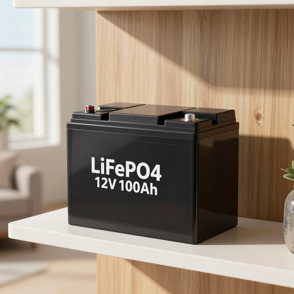 LiFePO4 12V 100Ah Dumfume Mini BMS 1280 Wh — надійне резервне живлення для вашого будинку