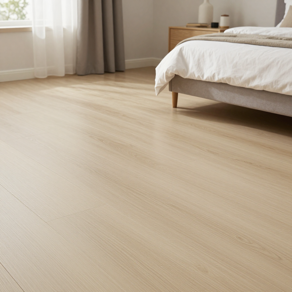 Самоклеюча вінілова плитка 152.4х914.4х1.5мм молочне дерево — стильний вибір для домашнього інтер’єру