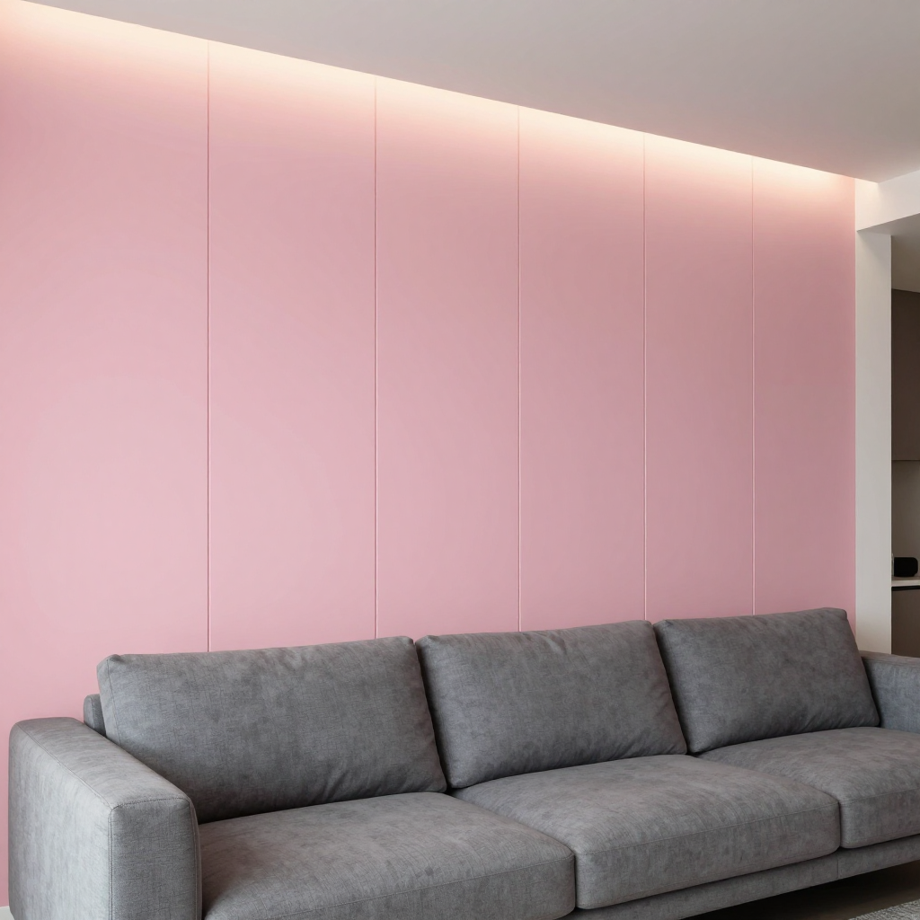 Панель стінова в рулоні 3D «Пудра» — стильний вибір для сучасного інтер'єру