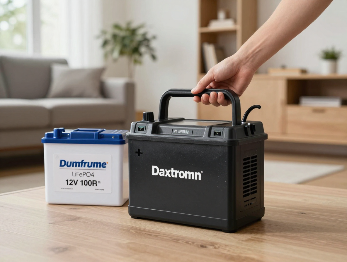 1 кВт LiFePO4 Комплект резервного живлення інвертор Daxtromn + акумулятор Dumfume 12V 100Ah для квартири, будинку