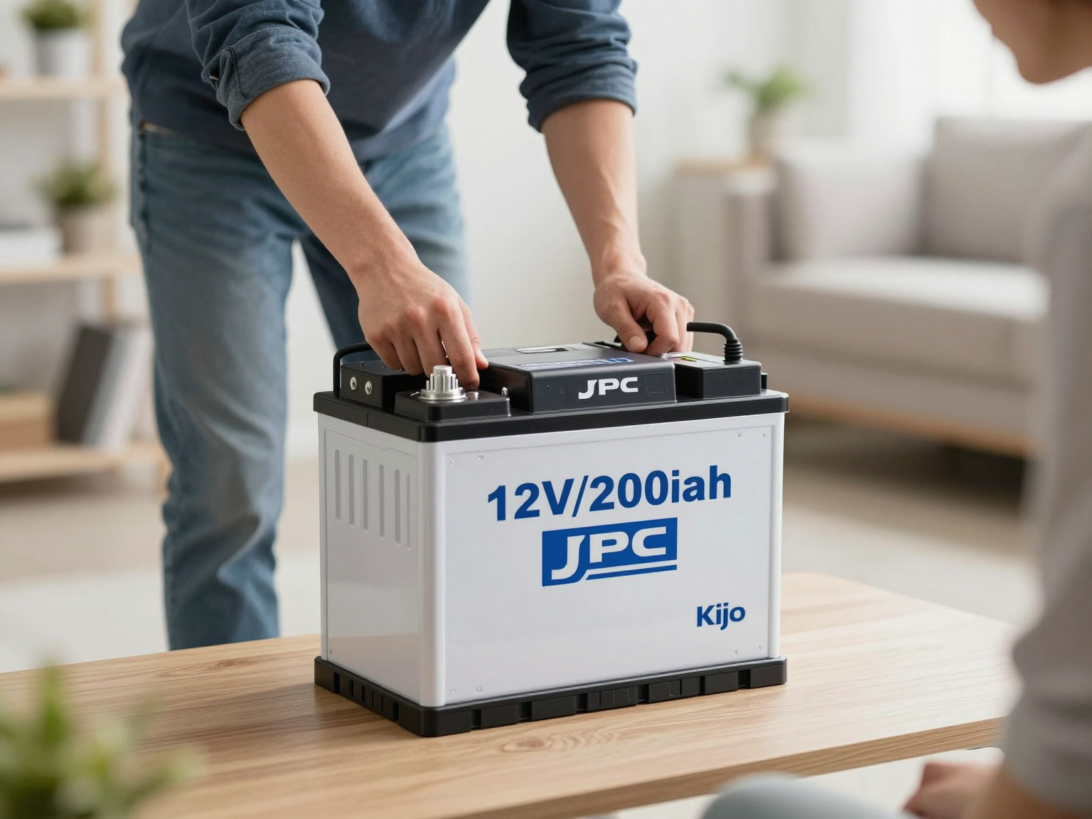 12V/200Ah Акумуляторна батарея гелева Kijo JPC GEL для резервного живлення