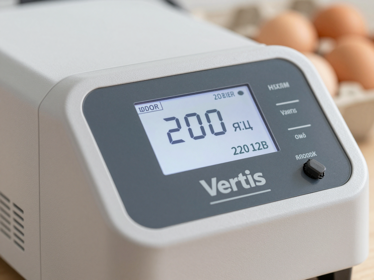 Інкубатор автоматичний на 200 яєць Vertis (220/12В) з цифровим контроллером, автоматичним зволоженням