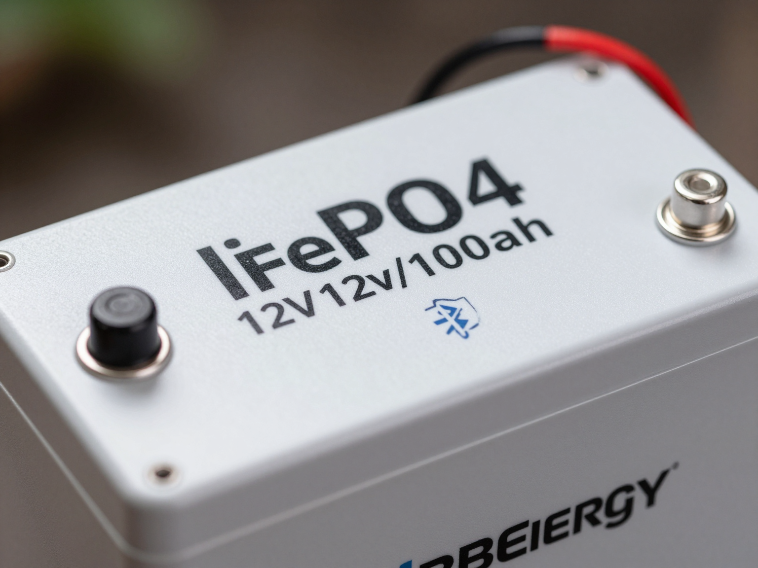 LiFePO4 12V/100Ah Акумулятор HRBEnergy з Bluetooth для систем резервного живлення