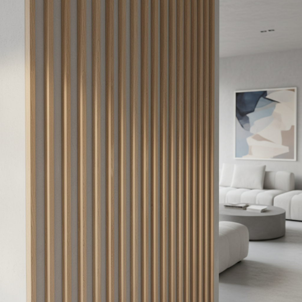 декоративні рейки для стіни кімнати модерн